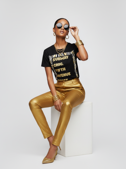 Unisex T-Shirt Subway Chic, Fifth Avenue Price – BYMANYC ® New York