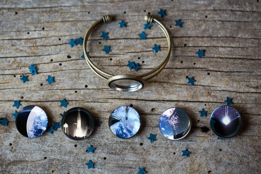 CLEARANCE Interchangeable LightSail Planetary Society Cuff Bracelet