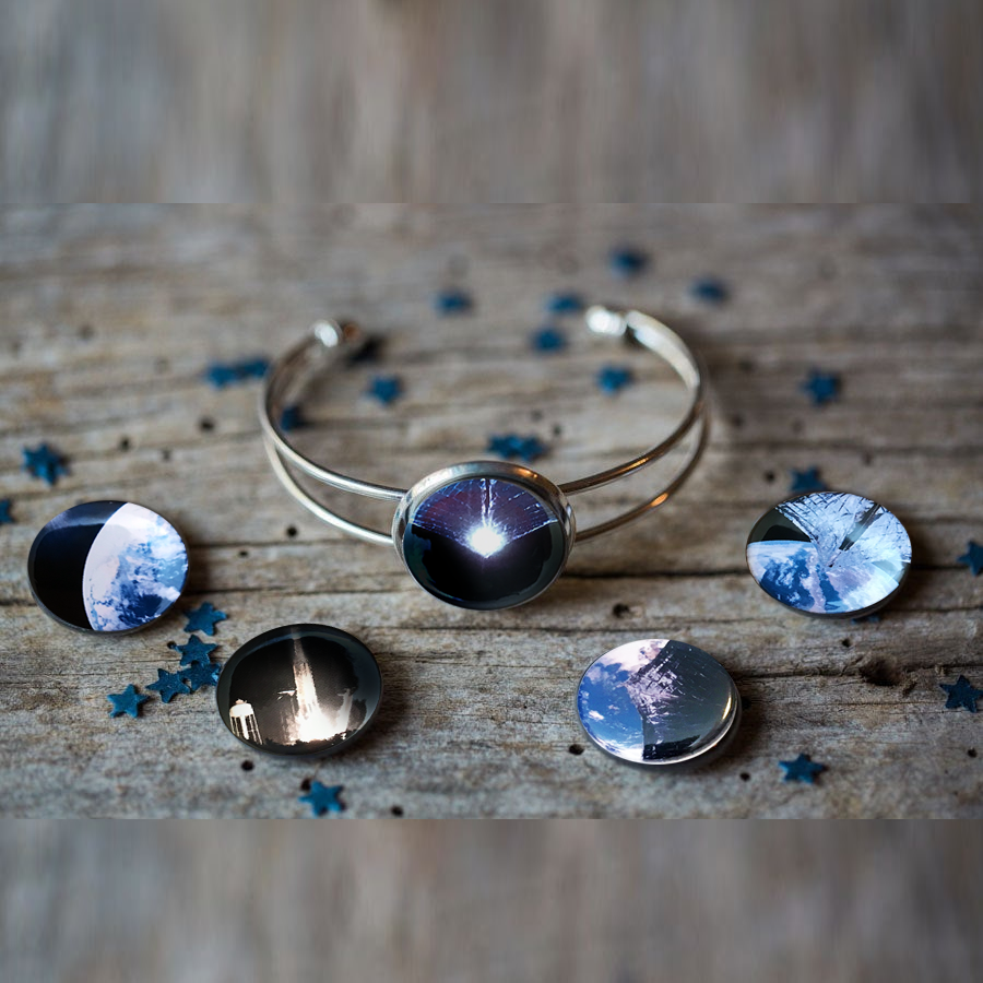 CLEARANCE Interchangeable LightSail Planetary Society Cuff Bracelet