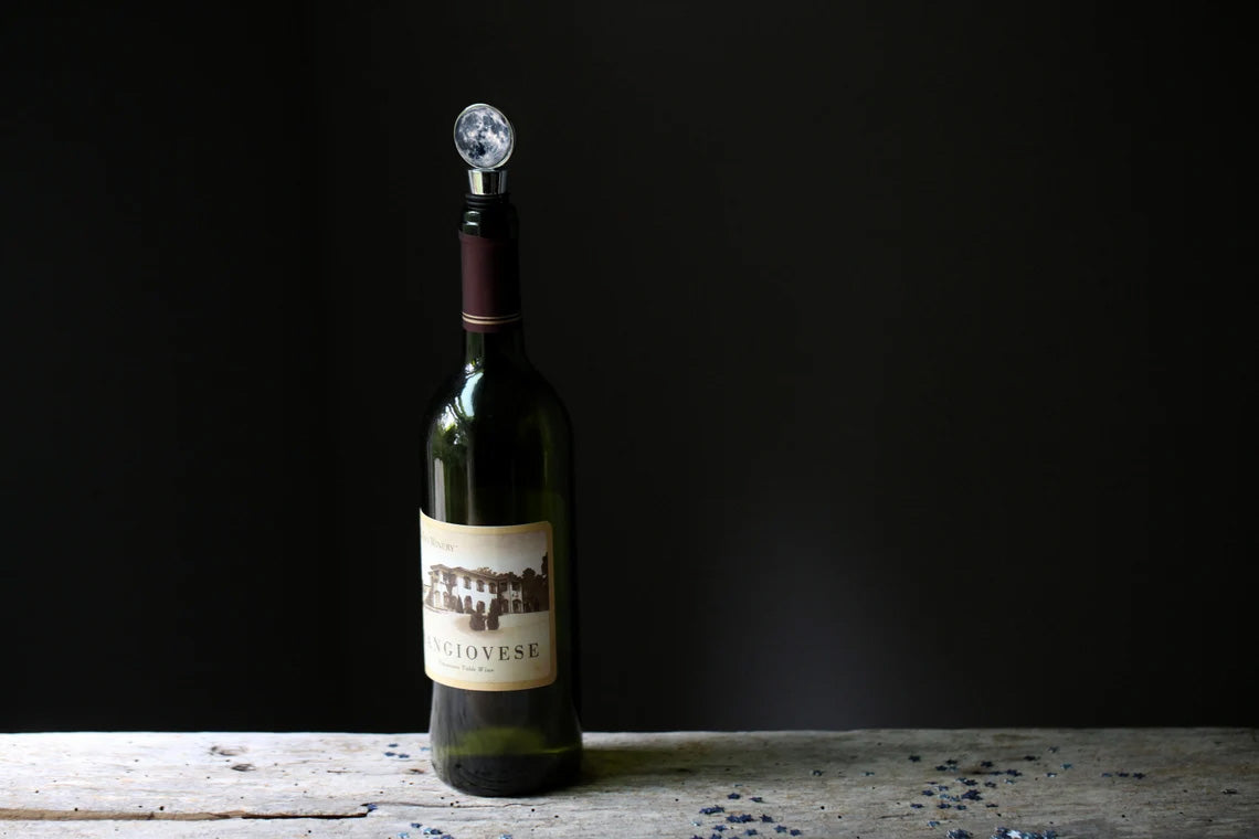 CLEARANCE My Moon Personalized Wine Bottle Topper