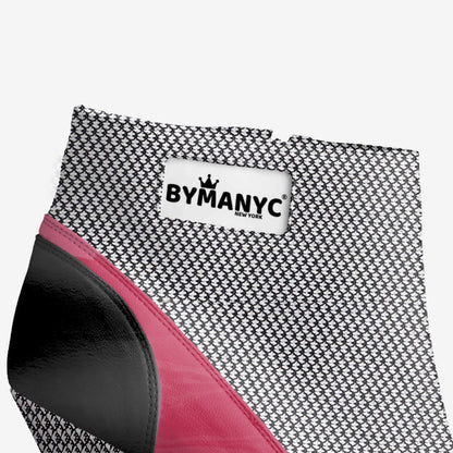 Vegan High Heel Ankle Boots BYMANYC® New York Luxe Black