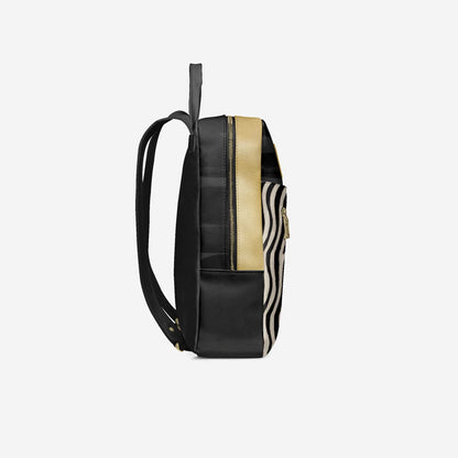 Vegan Urban Laptop Backpack 16” | BYMANYC ® New York Skyline Flow