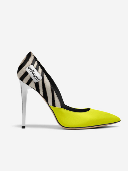 Vegan Women’s Stiletto Shoe BYMANYC ® New York – NOLITA Midnight