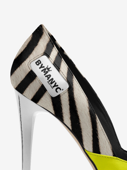 Vegan Women’s Stiletto Shoe BYMANYC ® New York – NOLITA Midnight