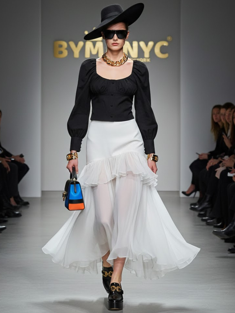 Victorian Noir Top • VILLAGE New Collection BYMANYC ® New York