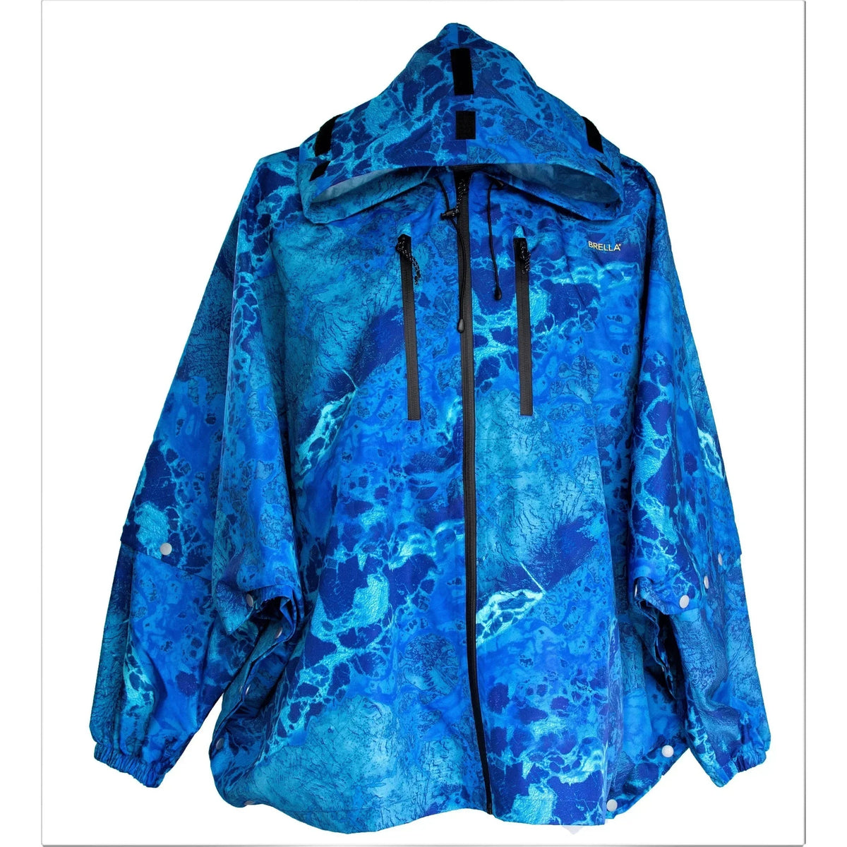 Brella Blue Unisex Rain Jacket