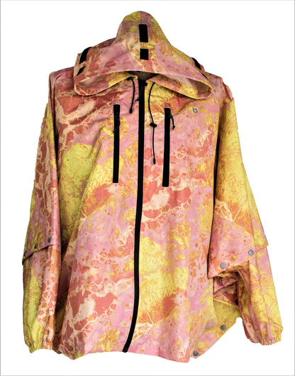 Brella Strawberry Lemon Unisex Rain Jacket