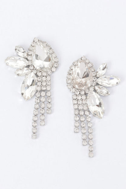 Women's Rhinestone Statement Earrings Prêt-À-Porter BYMANYC ® New York - New Collection
