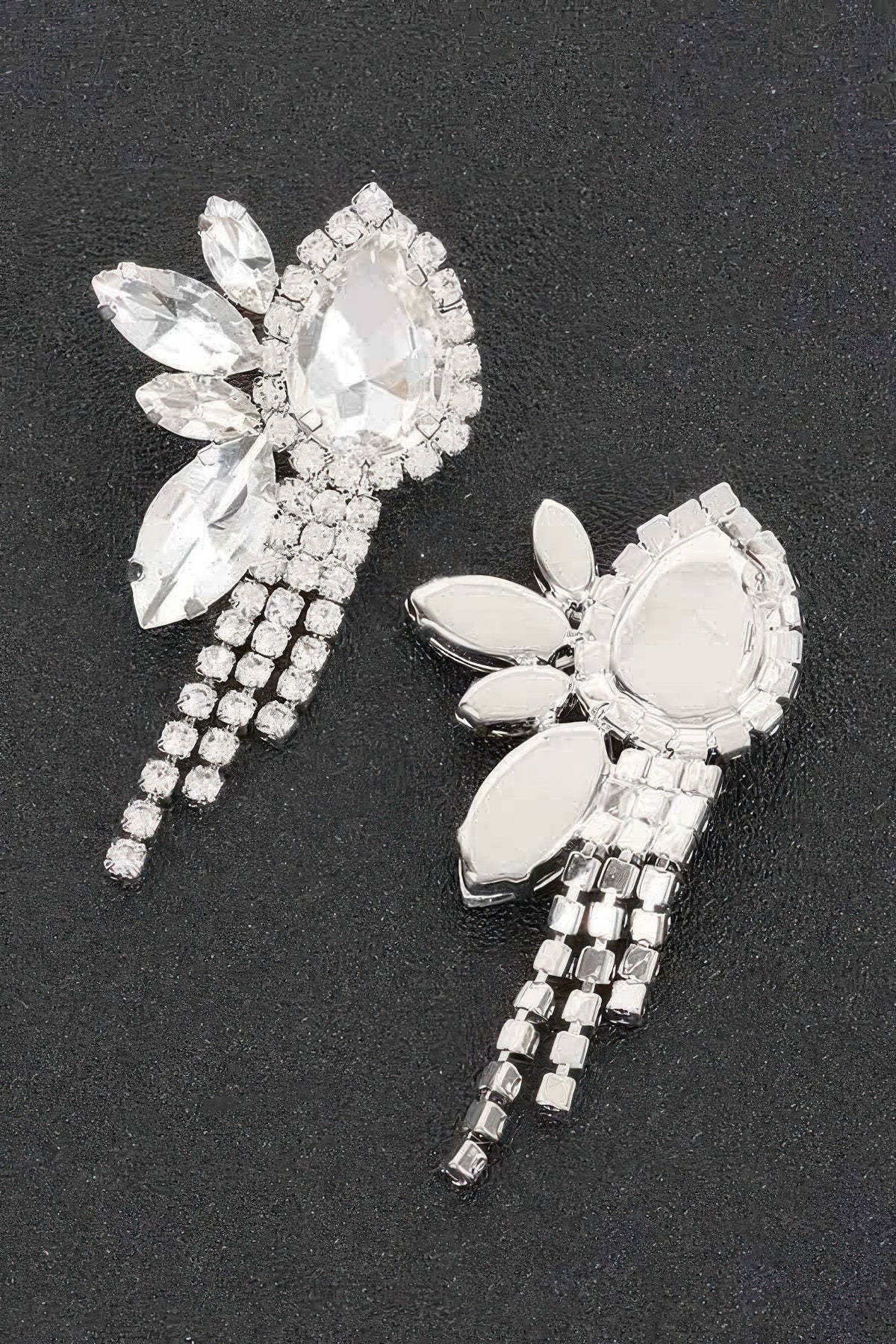 Women's Rhinestone Statement Earrings Prêt-À-Porter BYMANYC ® New York - New Collection