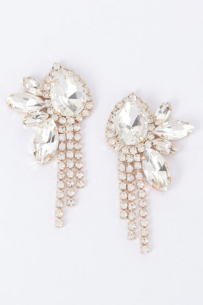 Women's Rhinestone Statement Earrings Prêt-À-Porter BYMANYC ® New York - New Collection