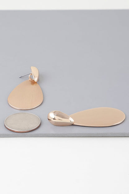 Women's Modern Sleek Teardrop Earrings Prêt-À-Porter BYMANYC ® New York - New Collection