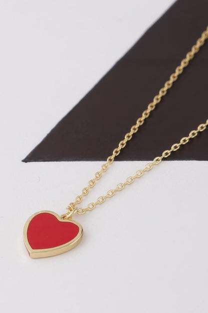 Women's Heart Pendant Necklace BYMANYC ® New York CONTEMPORARY VIBRANT MODERN JEWELRY - New Collection