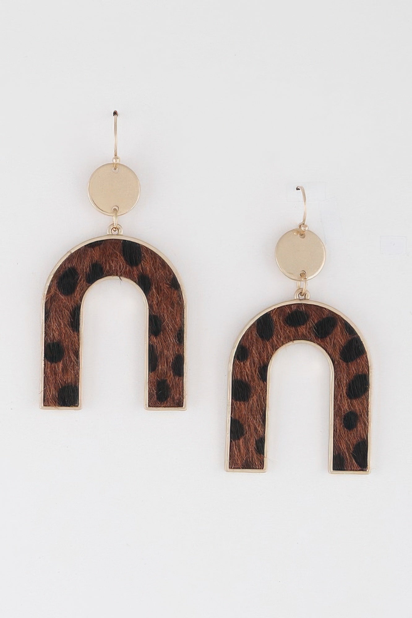 Women's Animal Print Arch Earrings BYMANYC ® New York CONTEMPORARY VIBRANT MODERN JEWELRY - New Collection