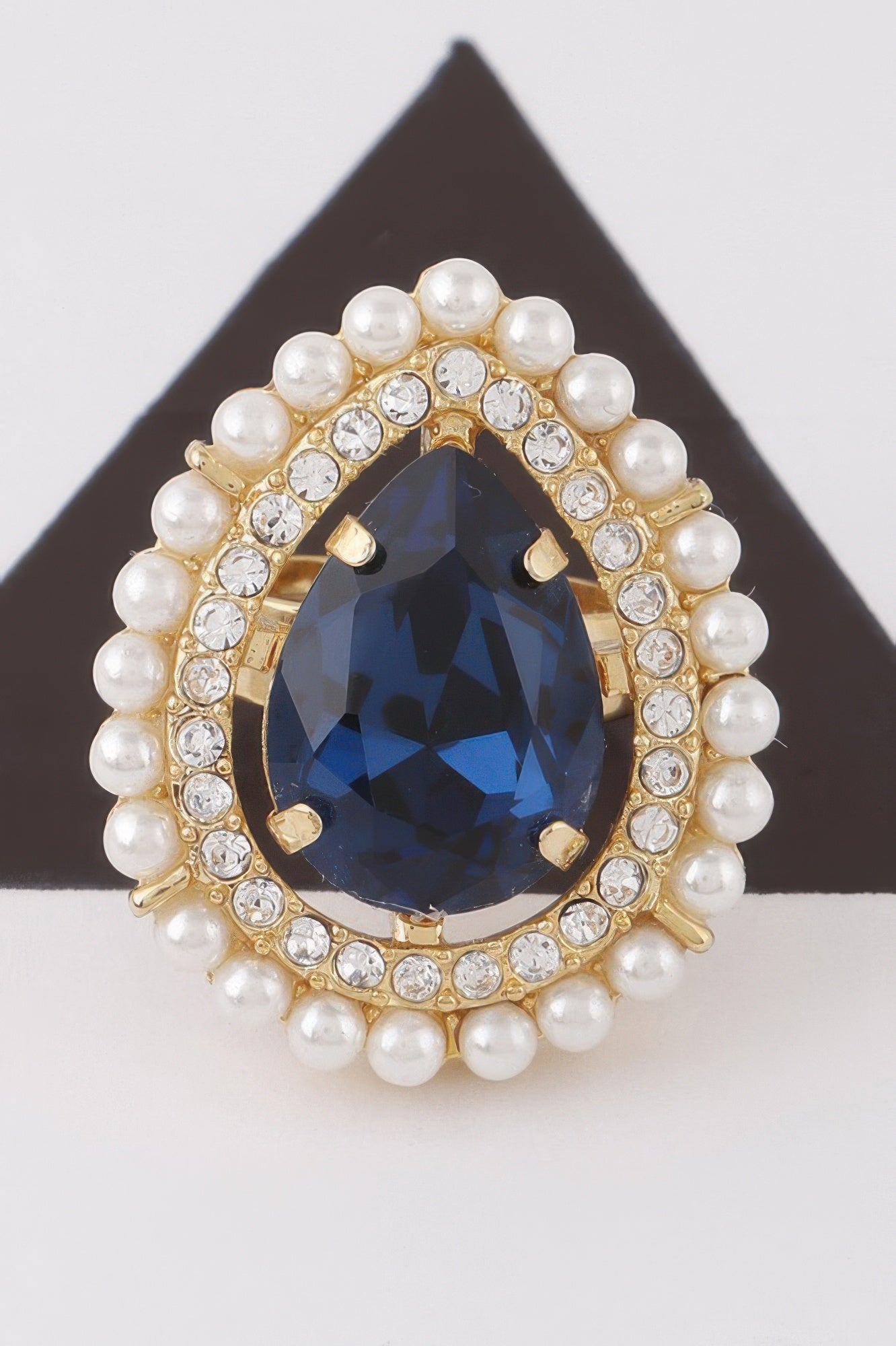 Women's Jeweled Rhinestone Ring BYMANYC ® New York CONTEMPORARY VIBRANT MODERN JEWELRY - New Collection