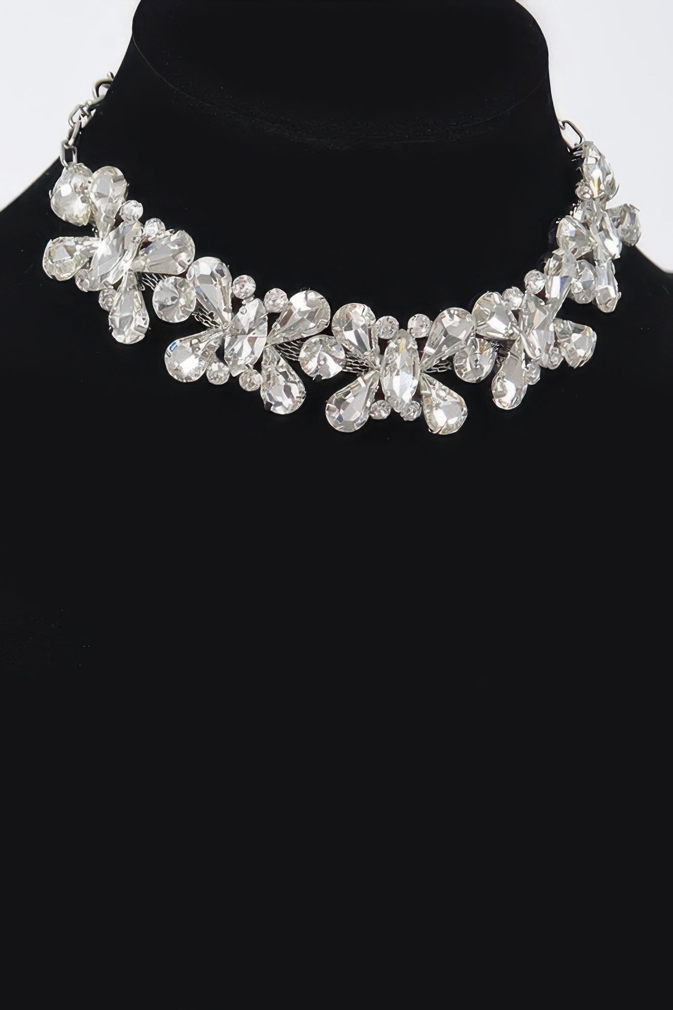 Women's AB Stone Earring & Necklace Set BYMANYC ® New York CONTEMPORARY VIBRANT MODERN JEWELRY - New Collection