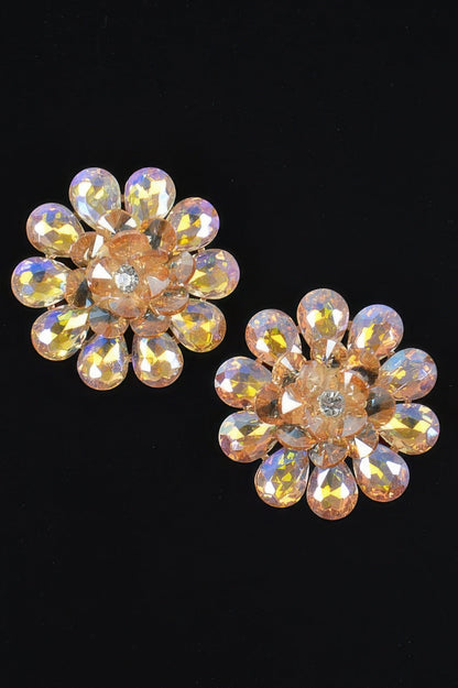 Women's Rhinestone Studded Earrings BYMANYC ® New York CONTEMPORARY VIBRANT MODERN JEWELRY - New Collection