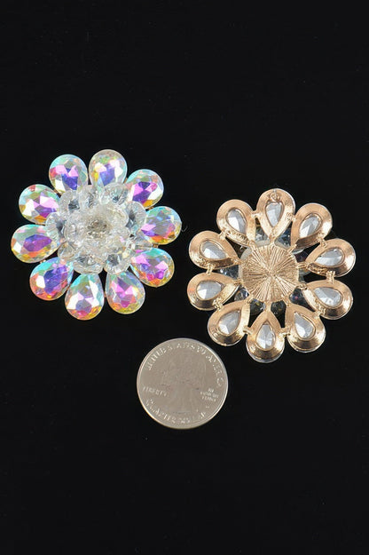 Women's Rhinestone Studded Earrings BYMANYC ® New York CONTEMPORARY VIBRANT MODERN JEWELRY - New Collection