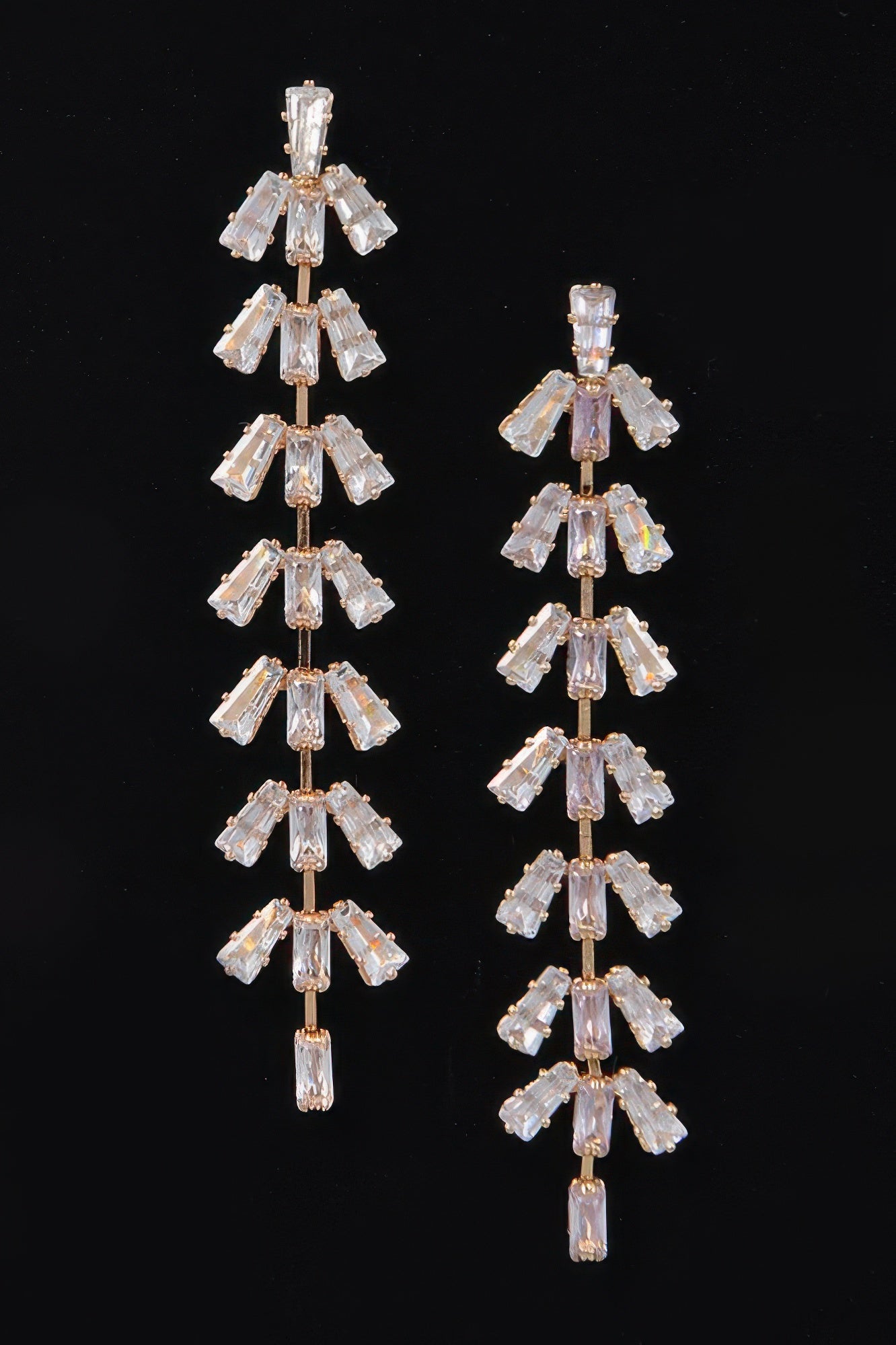 Women's Rhinestone Drop Earrings BYMANYC ® New York CONTEMPORARY VIBRANT MODERN JEWELRY - New Collection