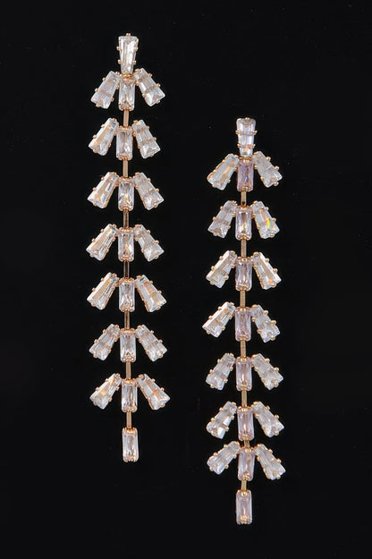 Women's Rhinestone Drop Earrings BYMANYC ® New York CONTEMPORARY VIBRANT MODERN JEWELRY - New Collection