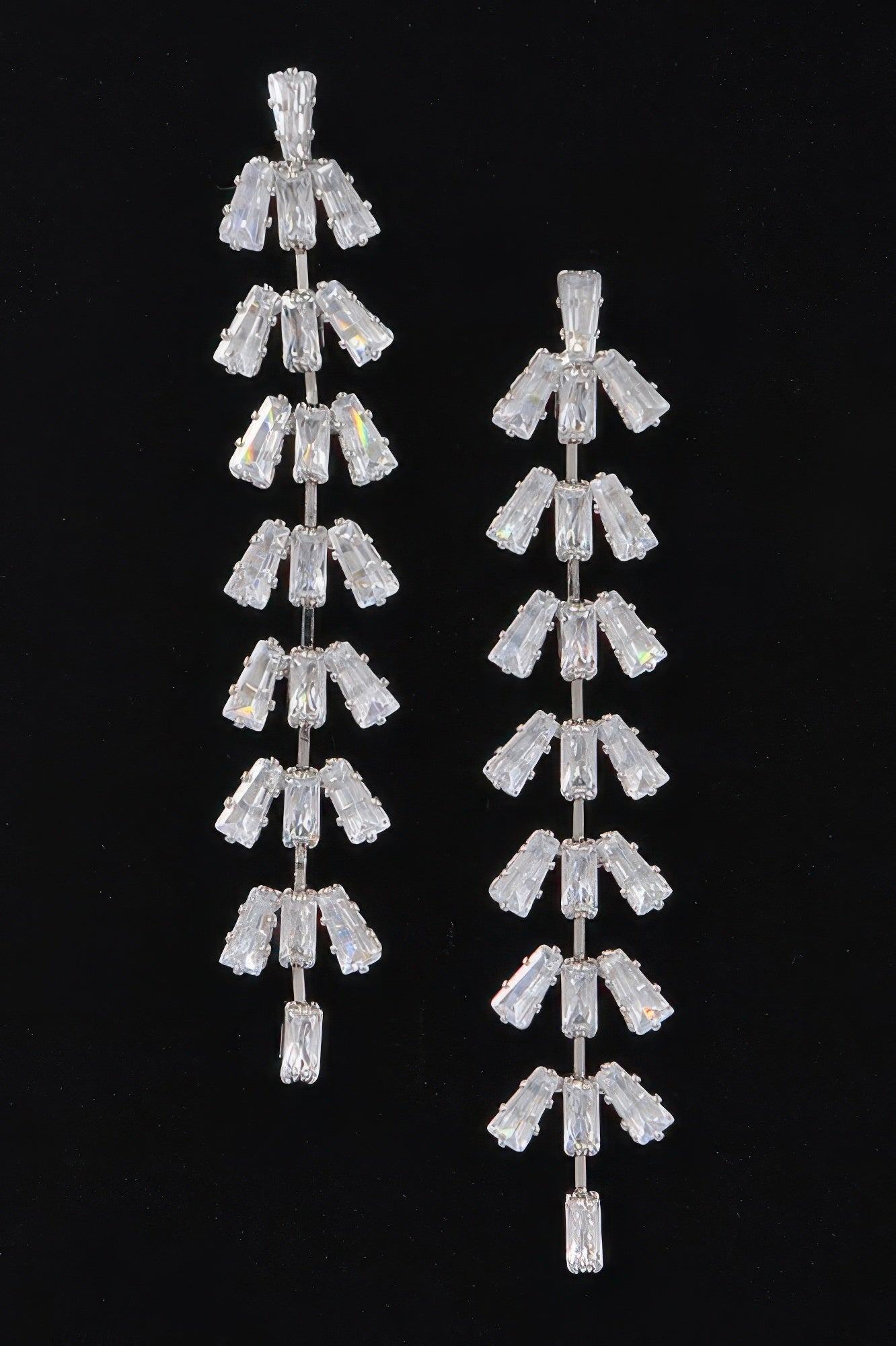 Women's Rhinestone Drop Earrings BYMANYC ® New York CONTEMPORARY VIBRANT MODERN JEWELRY - New Collection