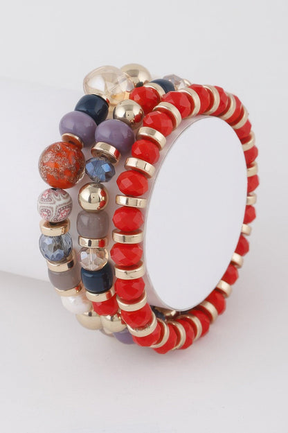 Women's Multi Stone N Bead Bracelets BYMANYC ® New York CONTEMPORARY VIBRANT MODERN FASHION - New Collection