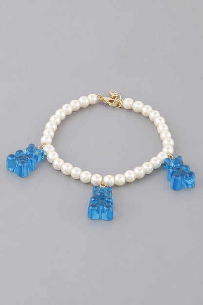 Women's Multi Gummy Bear Charms Bracelet BYMANYC ® New York CONTEMPORARY VIBRANT MODERN FASHION - New Collection
