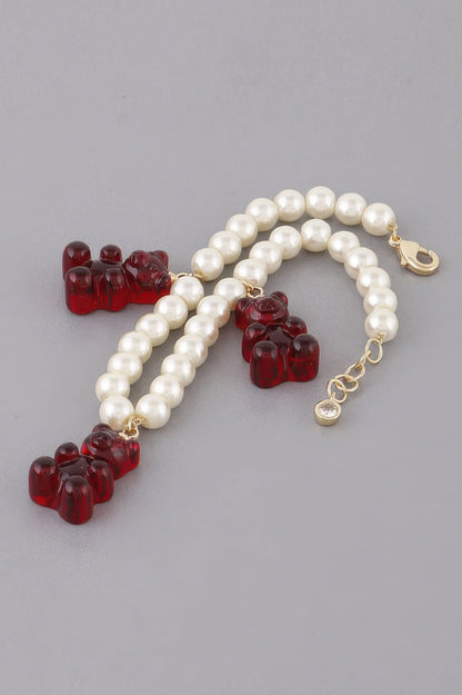 Women's Multi Gummy Bear Charms Bracelet BYMANYC ® New York CONTEMPORARY VIBRANT MODERN FASHION - New Collection