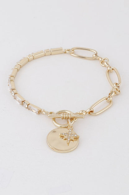 Women's Shining Star Toggle Bracelet BYMANYC ® New York CONTEMPORARY VIBRANT MODERN FASHION - New Collection