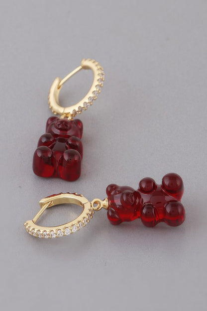 Women's Gummy Bear Drop Earrings BYMANYC ® New York CONTEMPORARY VIBRANT MODERN JEWELRY - New Collection
