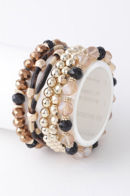 Women's Multi Bead N Crystal Bracelets BYMANYC ® New York CONTEMPORARY VIBRANT MODERN FASHION - New Collection