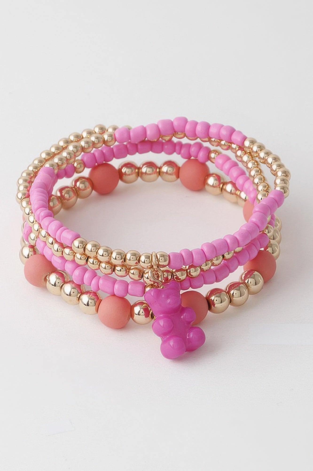 Women's Multi Gummy Bear Charm Bracelet BYMANYC ® New York CONTEMPORARY VIBRANT MODERN JEWELRY - New Collection