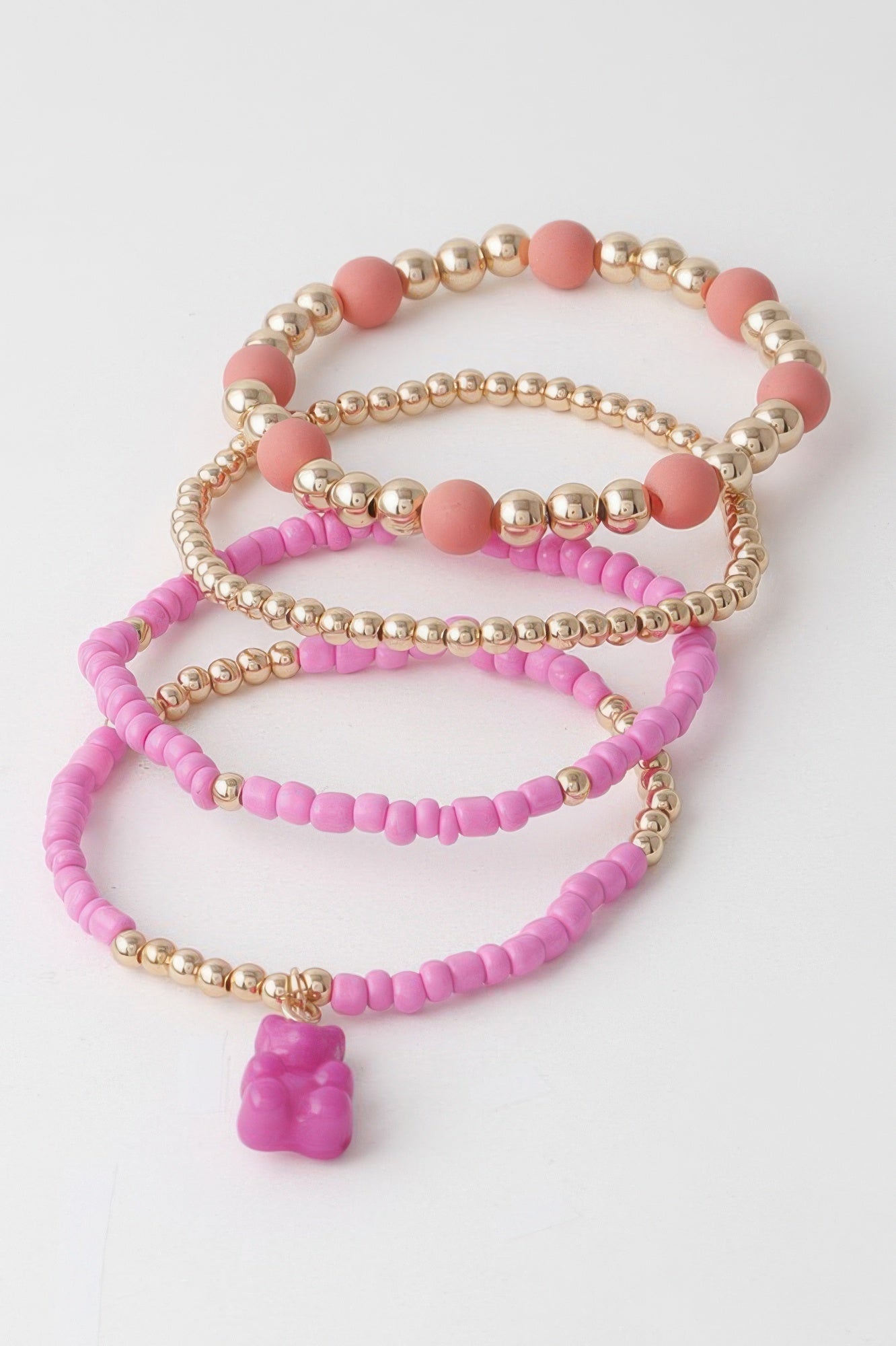 Women's Multi Gummy Bear Charm Bracelet BYMANYC ® New York CONTEMPORARY VIBRANT MODERN JEWELRY - New Collection