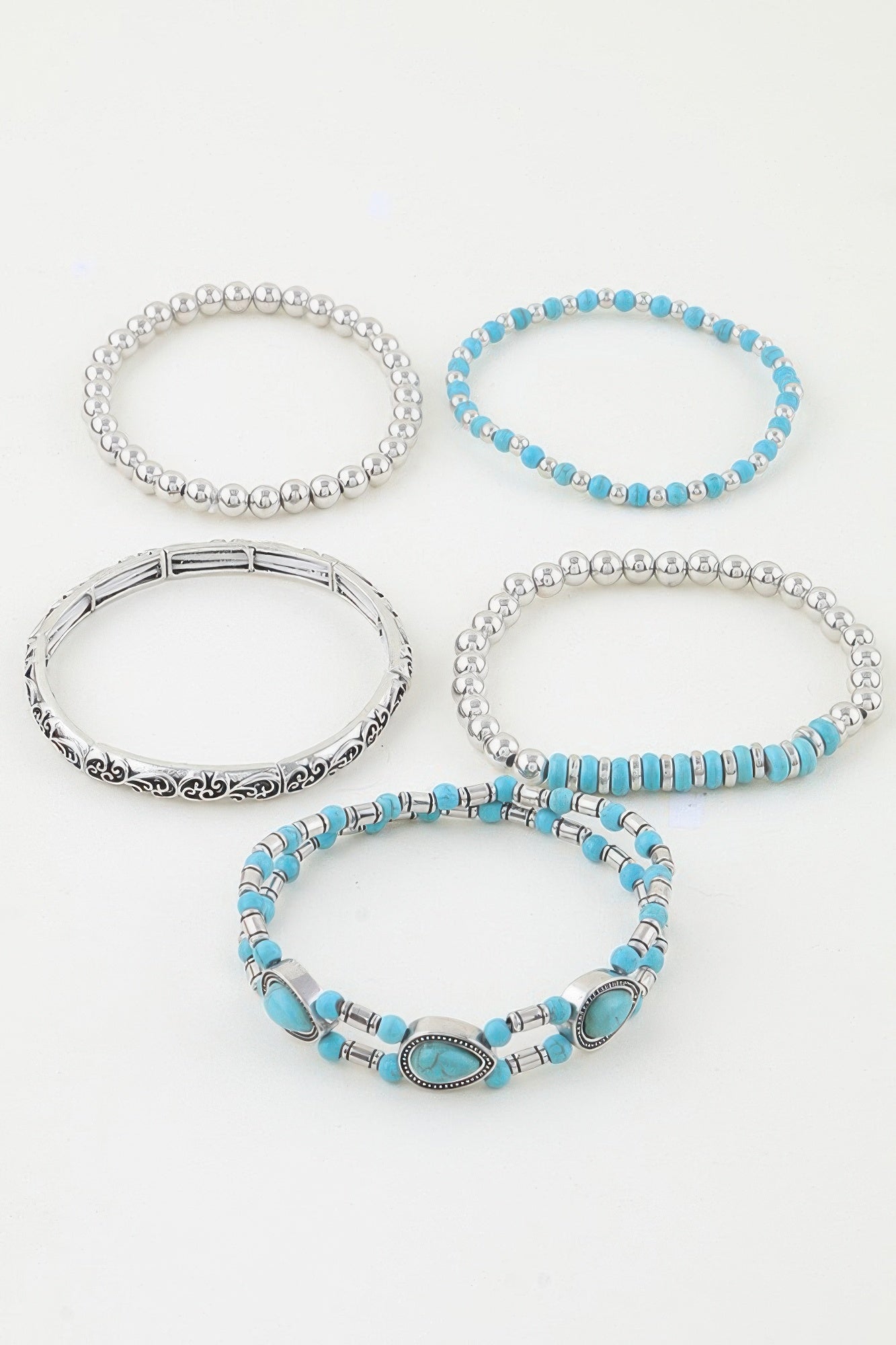 Women's Antique Teardrop Beaded Bracelet BYMANYC ® New York CONTEMPORARY VIBRANT MODERN JEWELRY - New Collection
