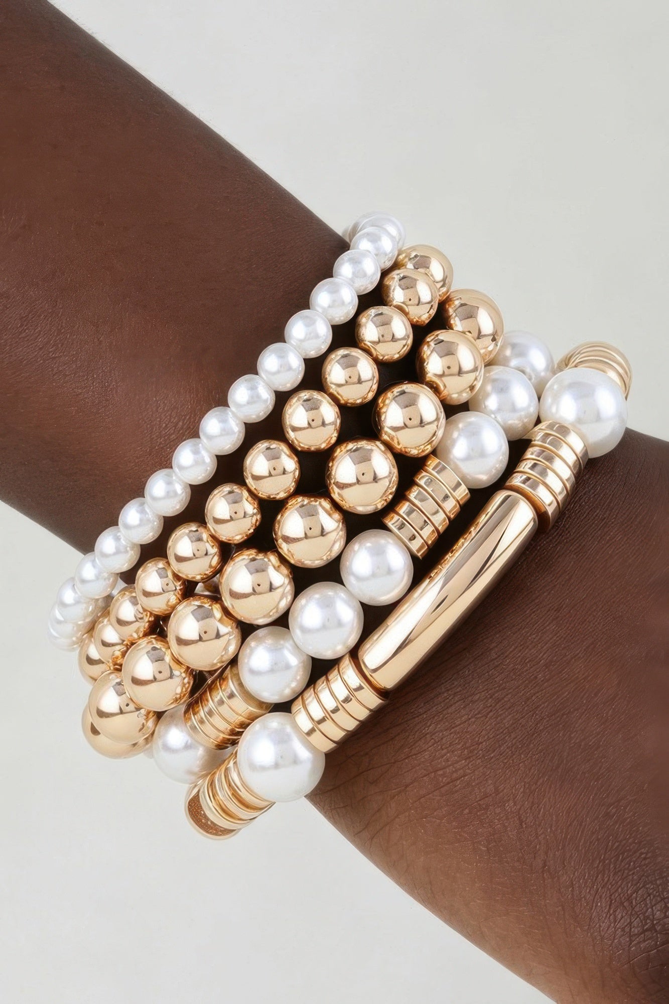 Women's Multi Crystal Beaded Bracelet BYMANYC ® New York CONTEMPORARY VIBRANT MODERN JEWELRY - New Collection