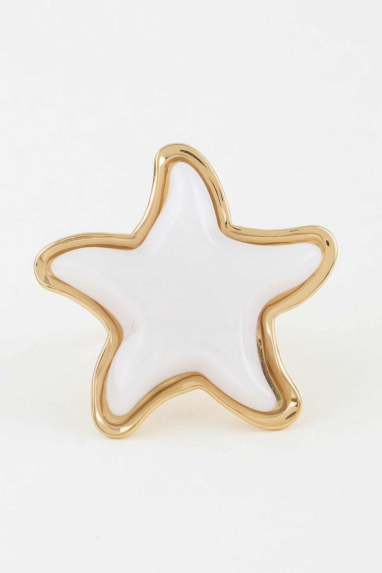 Women's Statement Ring Swimming Star BYMANYC ® New York CELESTIAL CELEBRATION SCULPTURAL BAND - New Collection