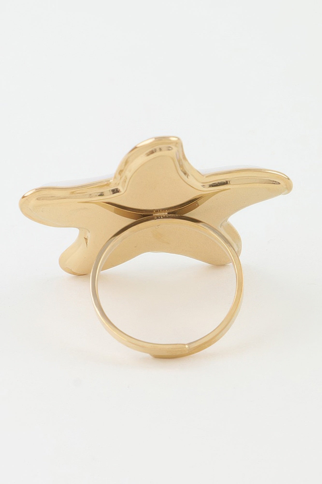 Women's Statement Ring Swimming Star BYMANYC ® New York CELESTIAL CELEBRATION SCULPTURAL BAND - New Collection