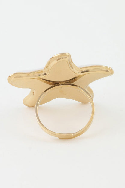 Women's Statement Ring Swimming Star BYMANYC ® New York CELESTIAL CELEBRATION SCULPTURAL BAND - New Collection