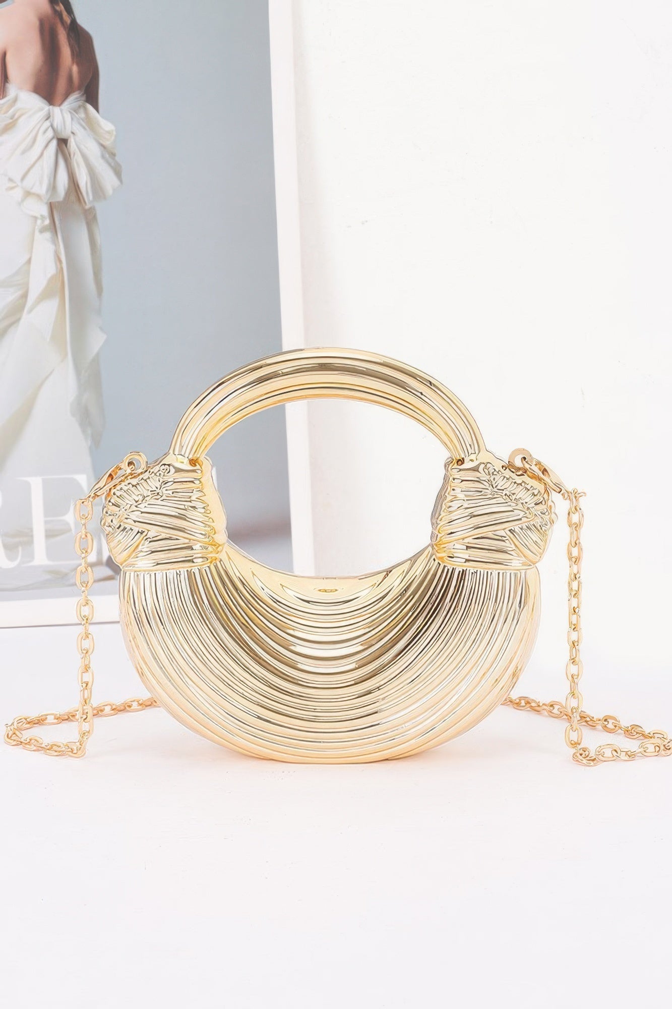 Women's Clutch Bag Mini Acrylic BYMANYC ® New York CONTEMPORARY CLEAR EVENING PURSE - New Collection