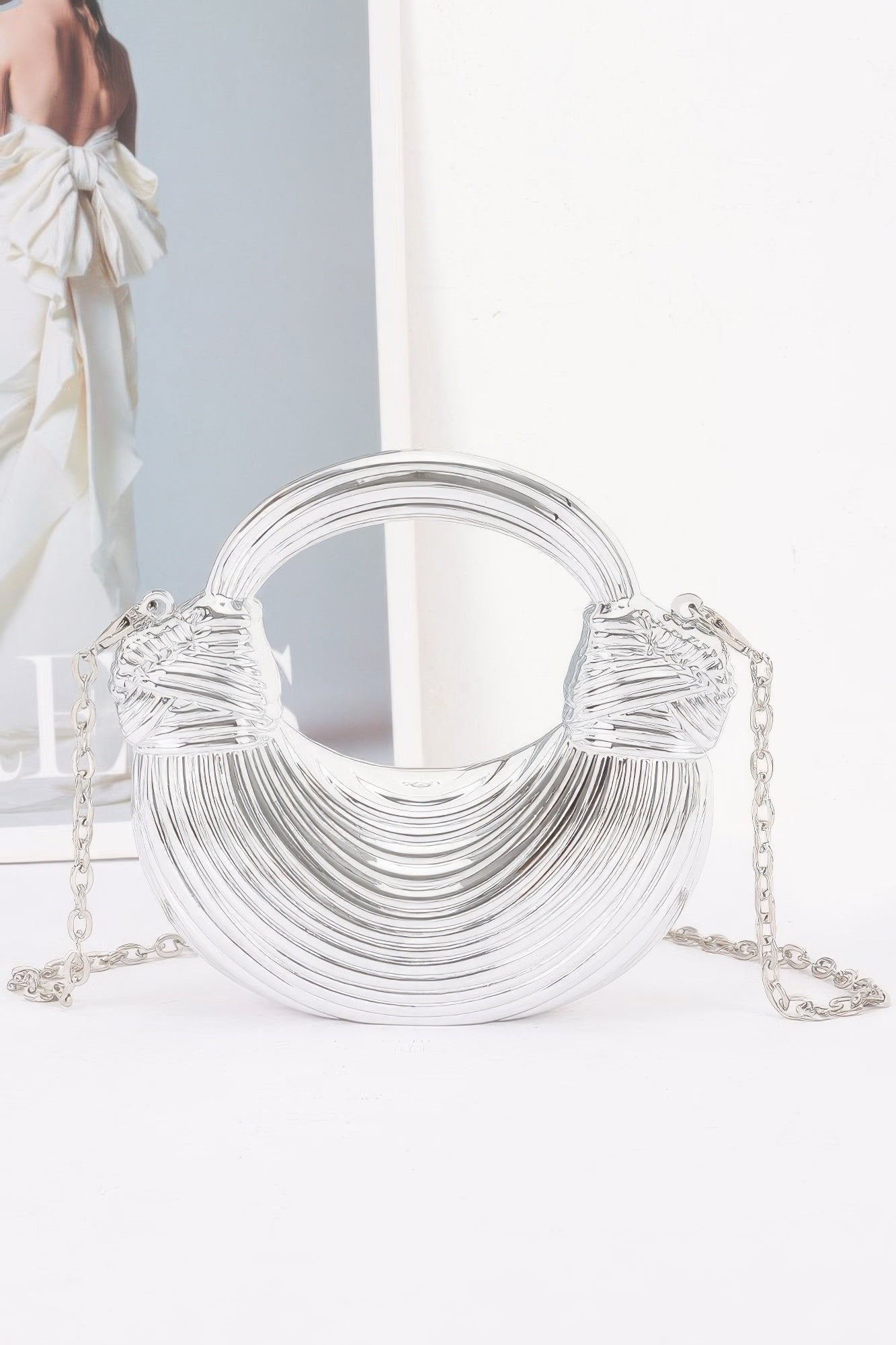 Women's Clutch Bag Mini Acrylic BYMANYC ® New York CONTEMPORARY CLEAR EVENING PURSE - New Collection