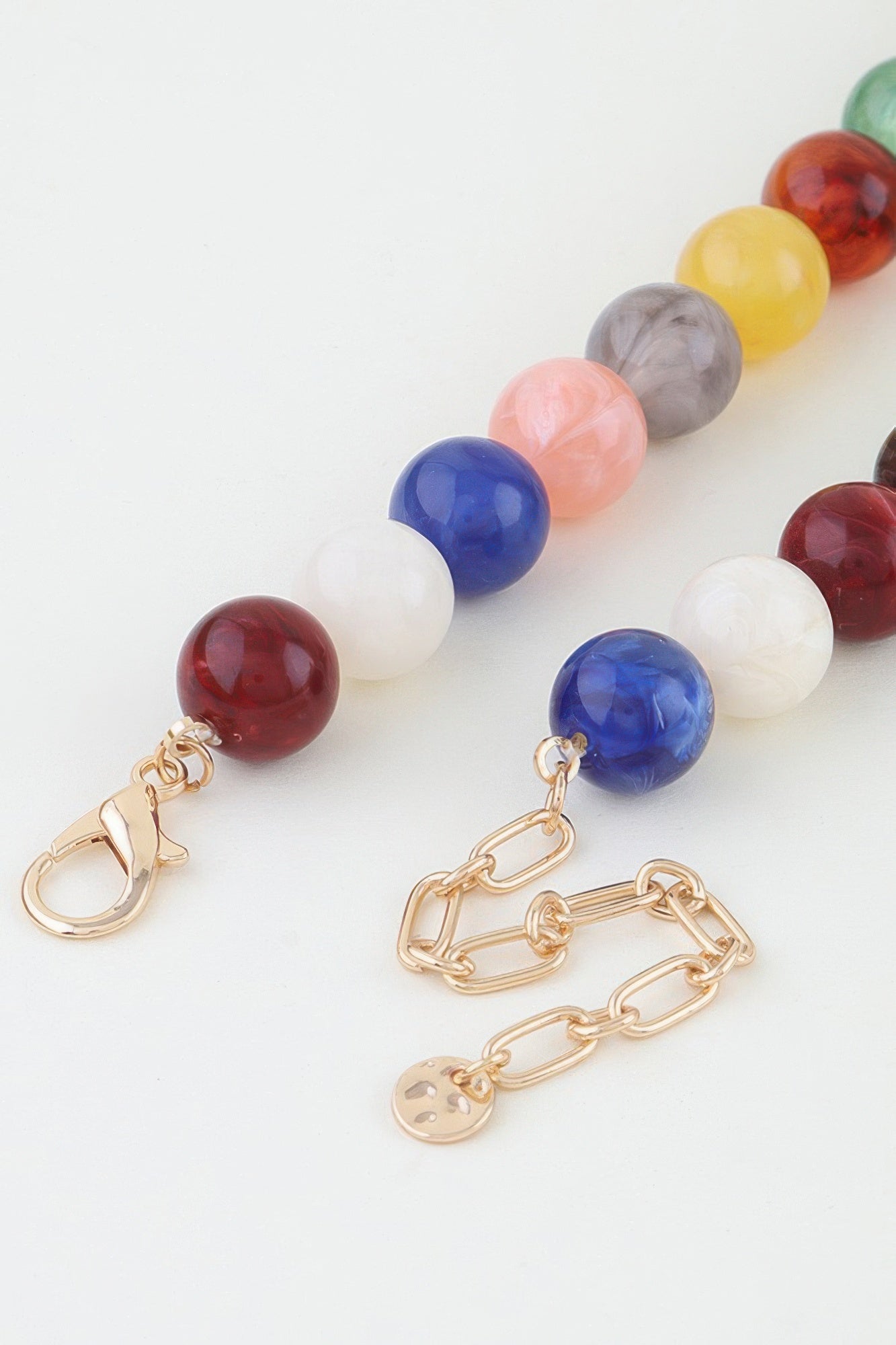 Women's Statement Necklace Multicolor Beaded BYMANYC ® New York VIBRANT ARTISANAL COLLAR - New Collection