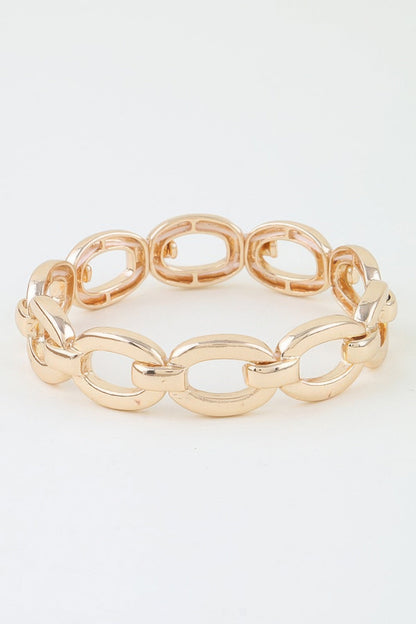 Women's Link Bracelet Polished Chain BYMANYC ® New York CLASSIC ESSENTIAL STATEMENT BRACELET - New Collection