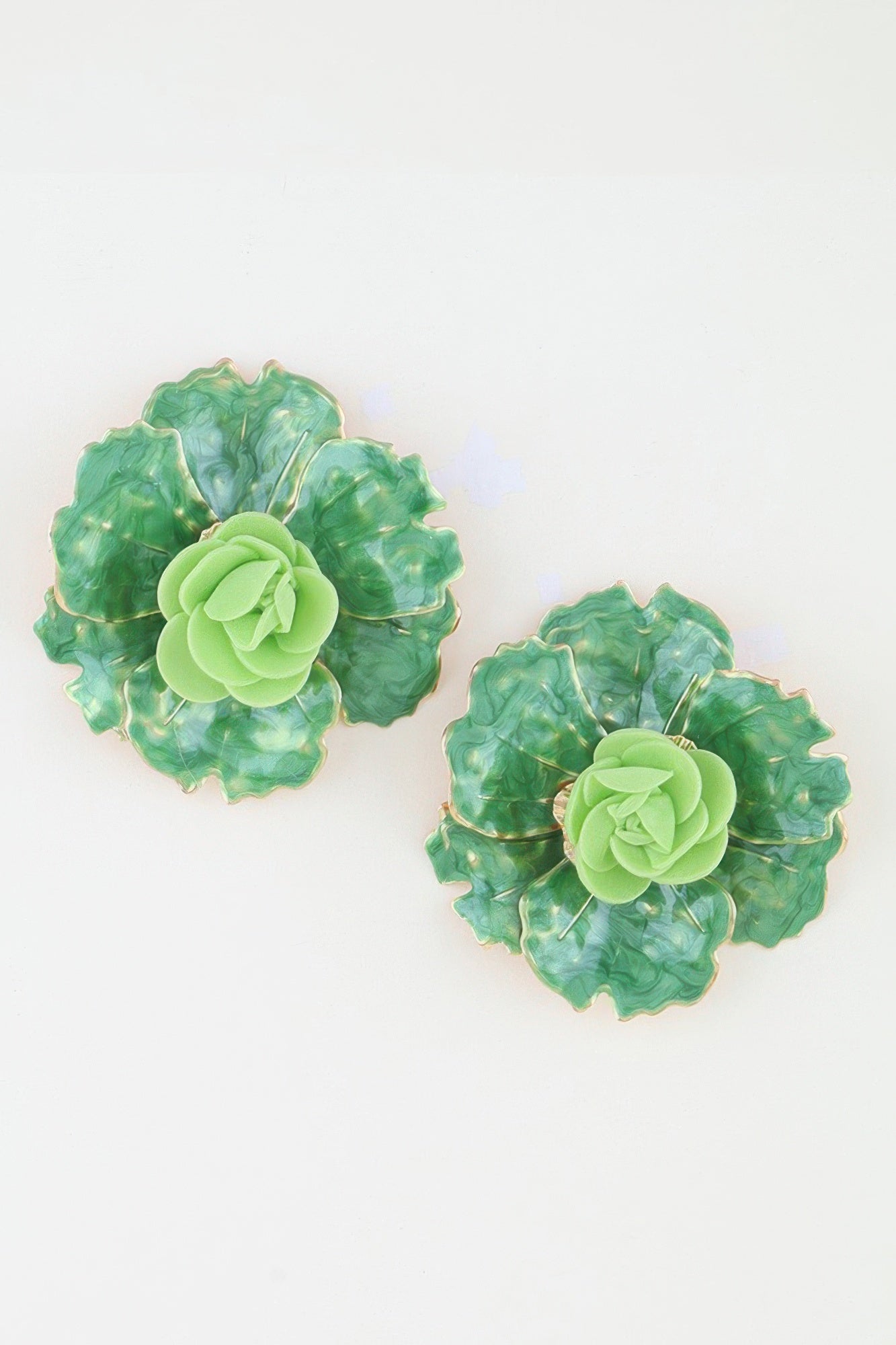 Women's Earrings Studs Botanical BYMANYC ® New York HAMPTONS WATERCOLOR - New Collection