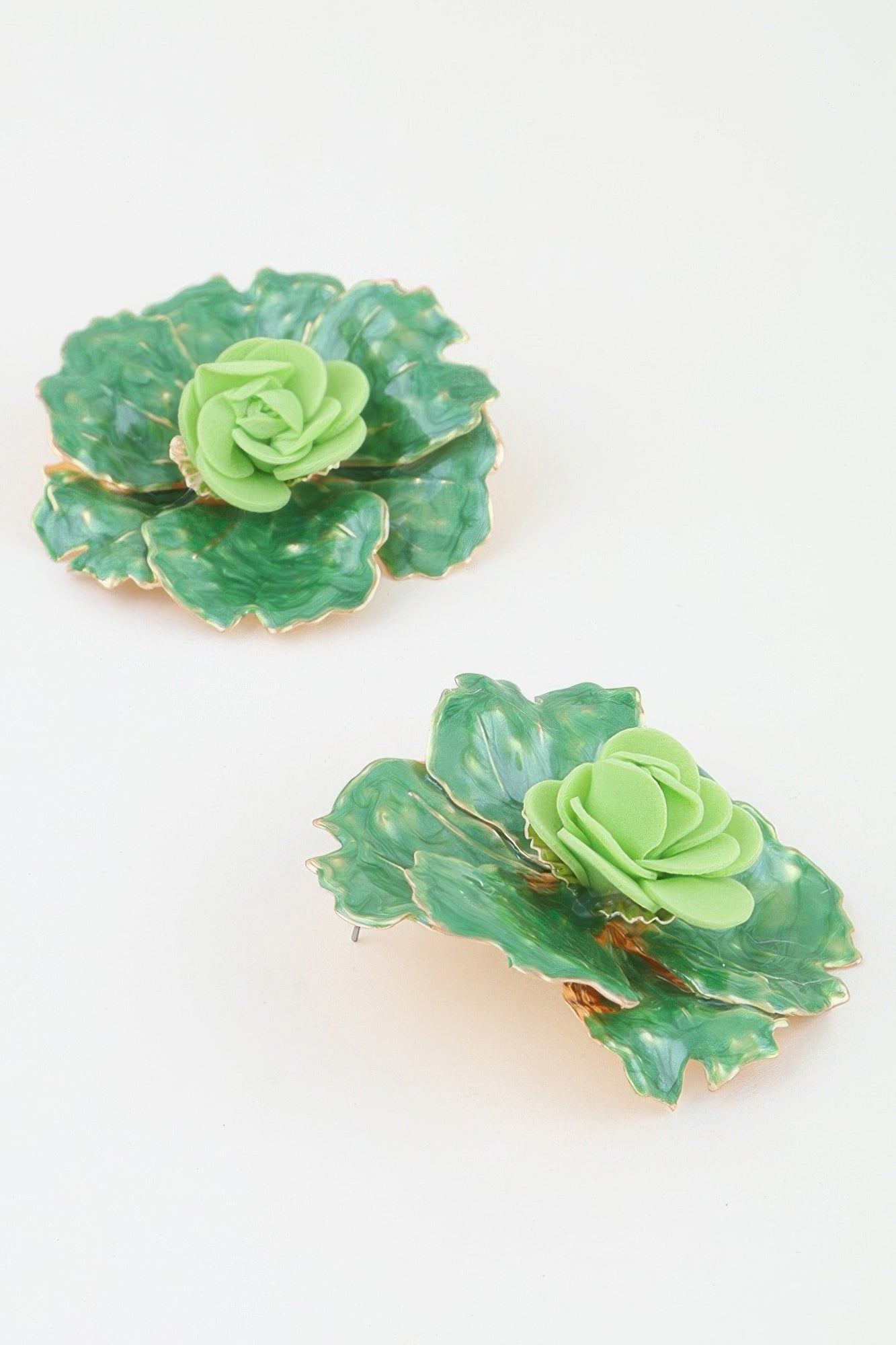 Women's Earrings Studs Botanical BYMANYC ® New York HAMPTONS WATERCOLOR - New Collection