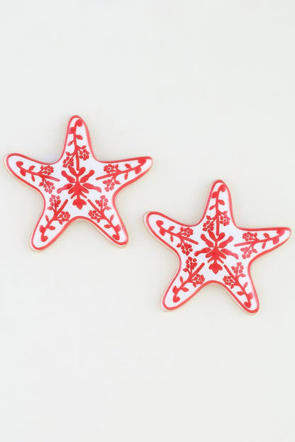 Women's Earrings Studs Starfish BYMANYC ® New York HAMPTONS ANTIQUE - New Collection