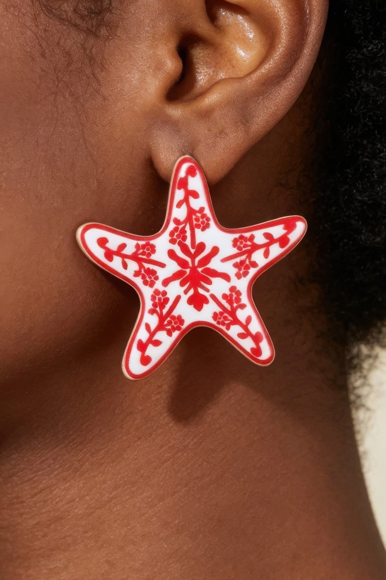 Women's Earrings Studs Starfish BYMANYC ® New York HAMPTONS ANTIQUE - New Collection