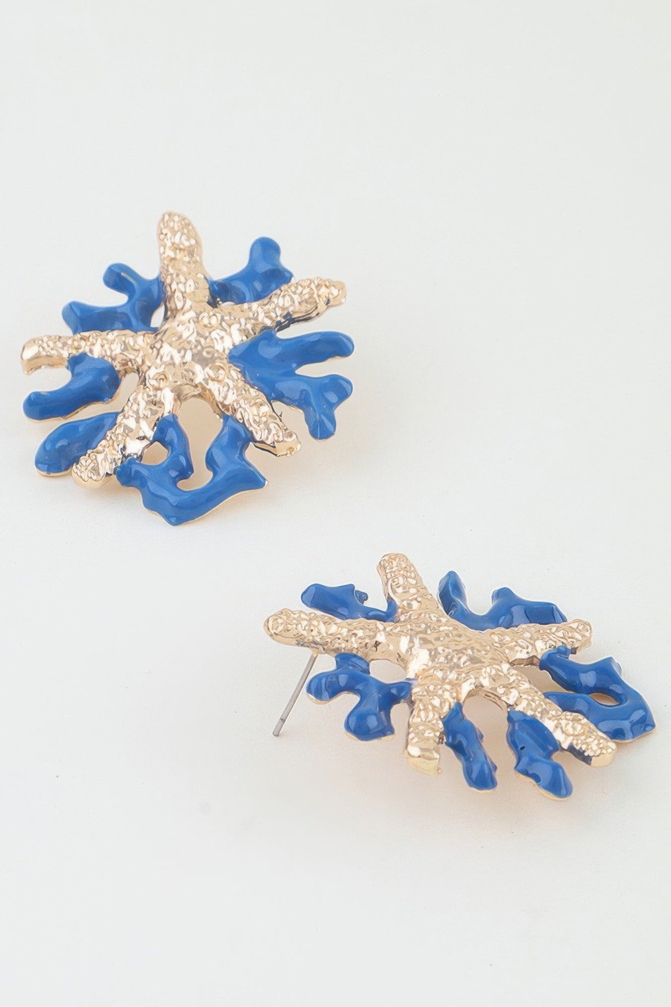 Women's Earrings Studs Starfish BYMANYC ® New York HAMPTONS CORAL - New Collection