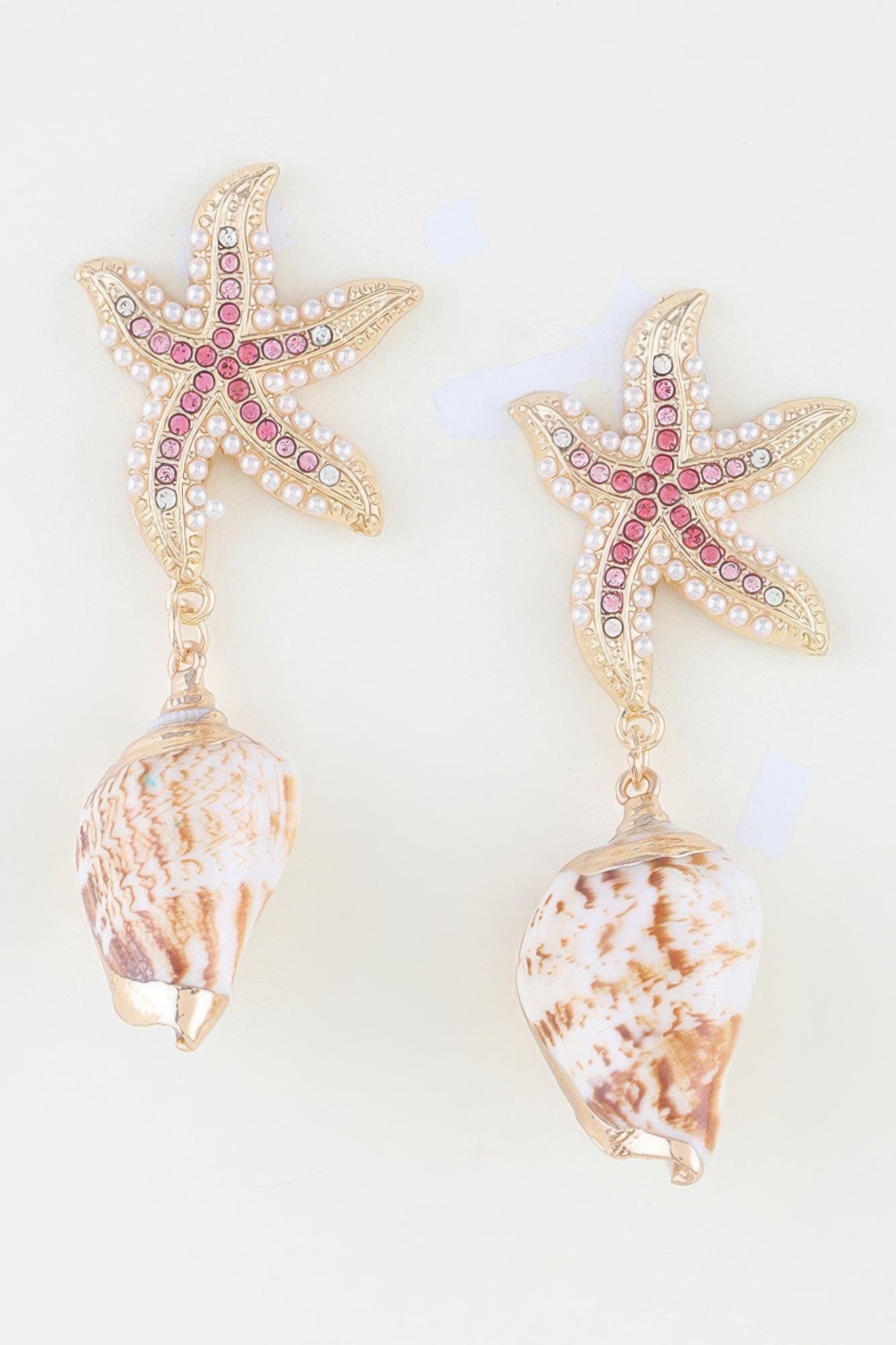 Women's Earrings Drops Starfish BYMANYC ® New York HAMPTONS BEJEWELED - New Collection