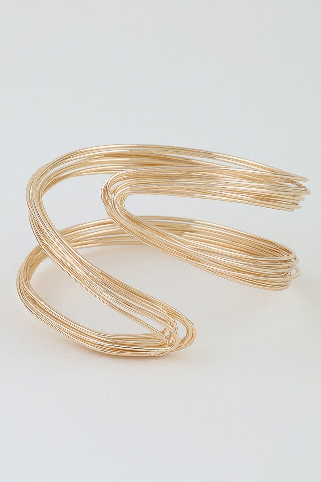 Women's Bracelet Cuff Wire BYMANYC ® New York SOHO MULTI WIRE - New Collection