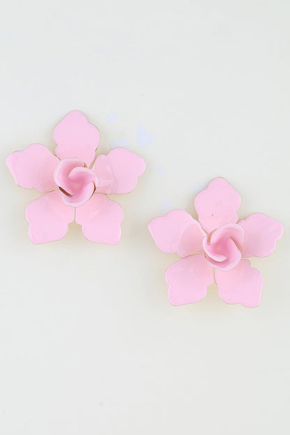 Women's Earrings Studs Floral BYMANYC ® New York SOHO MODERN SAKURA - New Collection