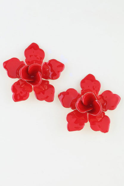 Women's Earrings Studs Floral BYMANYC ® New York SOHO MODERN SAKURA - New Collection
